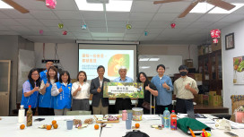 竹縣首個智慧共生示範社區　新埔新北社區導入AI照護長輩及銷售福菜!