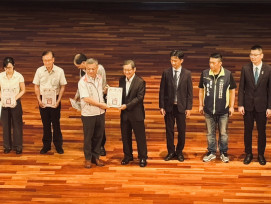 捐熱血、郵愛心　桃郵114年捐血共募集1216袋榮獲捐血公益績優社團