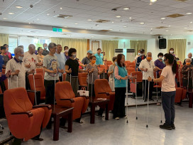 白河榮家結合輔具×肌力訓練 全面提升長者平衡與行動力