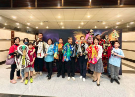 金鷹翱翔北臺灣　隆興閣掌中武林特展新莊登場