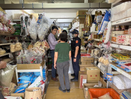 臺南檢察署訪市場 宣導防範塑膠袋囤積哄抬