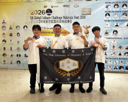 遠征大馬砂拉越環球廚藝賽 嘉藥西餐隊奪4銀2銅