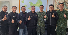 金門榮服處拜會後備服務中心邀請加入御老平台照護榮民