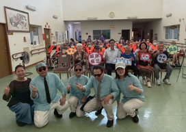 屏東榮家感謝東方精靈樂團 關懷長輩傳遞溫暖