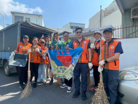 臺東榮服處攜手志工傳愛 清淨失智臥床榮民家園