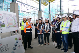 板橋信義國小地下停車場工程進度逾70％　持續升級停車空間、提升學童通學安全