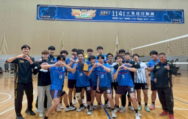 晉級一級迎挑戰！輔英科大男排勇奪季軍 展現韌性實力