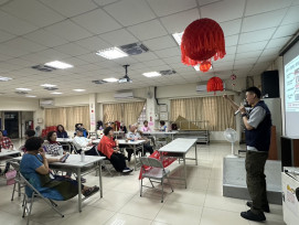 推動樂齡識詐防詐宣導　竹市警刑警大隊深入社區提升長者防詐免疫力