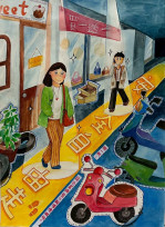 繪出平安路打造童心宜居城!　竹市警115年交通安全繪畫比賽開始報名