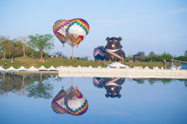 熱氣球嘉年華 4/25 登場！「2026 西拉雅森活節」官田遊客中心盛大啟動