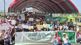 護眼植樹共創永續城市！中市建設局攜手民團種下600株桂花