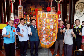 府城4大月老會旗交接！武廟及興濟宮接棒七夕再發威