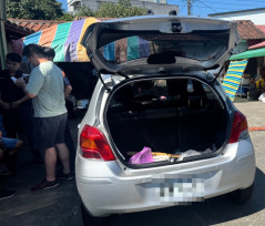 糾紛談判變持刀咆哮！湖內警強勢逮捕爆胎毒駕男