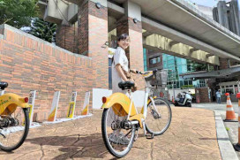 桃園楊梅職訓場通勤新選擇　桃竹苗分署YouBike站啟用洽公參訓更便利