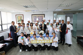 嘉藥國際賽勇奪27金銀銅！師生餐飲團隊全壘打為校爭光