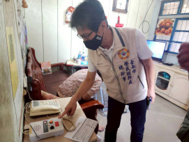 臺南榮服處運用數位科技  守護高齡榮民眷