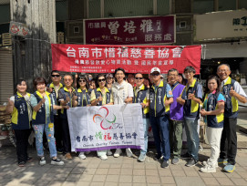 台南市東區市議員參選人歐政豪攜手惜福慈善協會 母親節獻愛心
