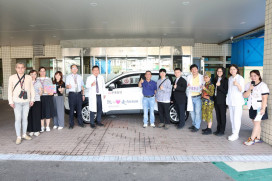 新樓醫感謝社會賢達捐贈車輛 攜手守護民眾健康