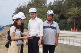 建設西區打造竹北最美濱海地標　鄭朝方市長加速推進新月沙灣環改工程