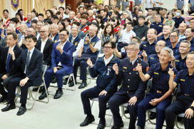 「115年警察節慶祝活動」陳其邁親頒獎肯定治安交通雙優
