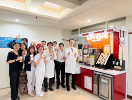 衛福部胸腔病院引入 CITY CAFE 咖啡智 FUN 機 提升院內服務