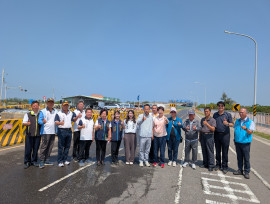 台61線曾文溪景觀大橋進度逾56％ 立法委員陳亭妃籲中央趕工拚118年底通車
