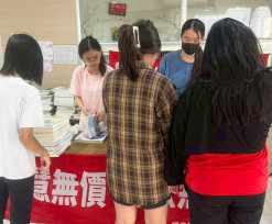 金大風華揚善濟貧扶弱  期末辦惜福二手市集