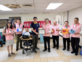 新北市雲林慈善基金會捐贈愛心物資　協助愛維養護中心守護身障朋友