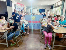 強化民眾識詐及防詐能力　竹市警二分局深入社區透過桌遊互動宣導反詐騙
