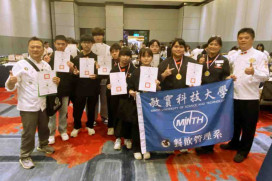 閃耀國際廚藝舞台　敏實科大勇奪2026 DCC中華朵蕾美創意盃5金7銀