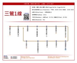 三鶯線周邊公車路網升級　捷運、公車、臺鐵轉乘更便利
