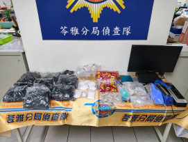 毒駕牽出販毒鏈！苓雅警破獲毒品供應鏈逮2嫌