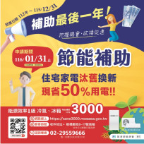家電汰舊換新進入倒數！把握期限申請最高享5,000元補助