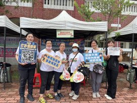 鎮北好行健走趣！南警推廣高齡換照及反詐觀念