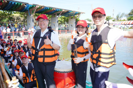 竹縣縣長盃龍舟競賽　楊文科縣長：順利完賽隊伍可獲2,000元參賽獎勵