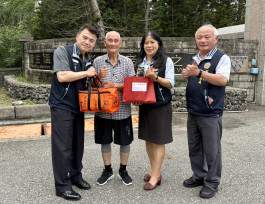 粽香情郁濃！澎湖榮服處端節慰問 走訪關懷榮民眷