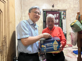 屏東榮服處訪視林邊榮民眷 落實關懷照顧服務