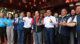 新北市府團隊赴五股、泰山行動治理　視察大窠坑溪、塭仔圳4號橋