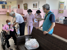 嘉義榮服處即時助獨居遺眷安置榮家  暖心守護生活照顧