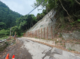 大鹿林道6.5K進行道路改善　林保署新竹分署請用路人配合交通管制
