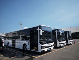 大臺南公車再添3電動公車 投入藍支線服務