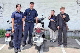 外籍學生誤認停車地點　竹市警二分局員警跨語言耐心協助尋回機車