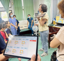 彰化榮家智慧床墊平板教育訓練 提升照護量能