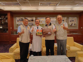 佳里榮家酆世俊履新拜會高榮南院 攜手守護榮民長輩健康