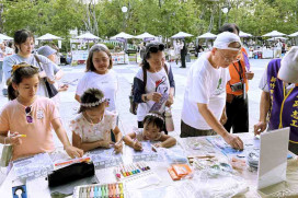 結合風城藝術節　竹市文化局宣導廉政防詐反貪攜手民眾「彩繪反賄選」！
