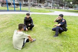 耐心陪伴、傾聽想法　竹警二分局透過關懷及同理心溝通助滯留在外男子返家團聚