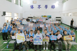 重拾翻轉力量　奧運金牌部長李洋與誠正中學對談以「雙金韌性」激勵迷惘學子