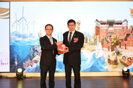 洪集輝履新金門大學第5任校長