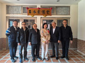 星國金門會館僑領接力捐資金大  助講堂設施升級