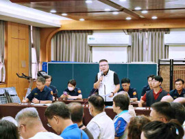 警民雙向溝通提升社區安全　竹市警二分局社區治安座談會宣導反詐及交安